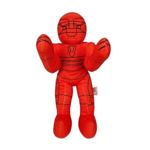 ROCK’EM SOCK’EM ROBOTS RED ROBOT PLUSH TOY FACTORY – RARE VINTAGE – 9" PLUSH
